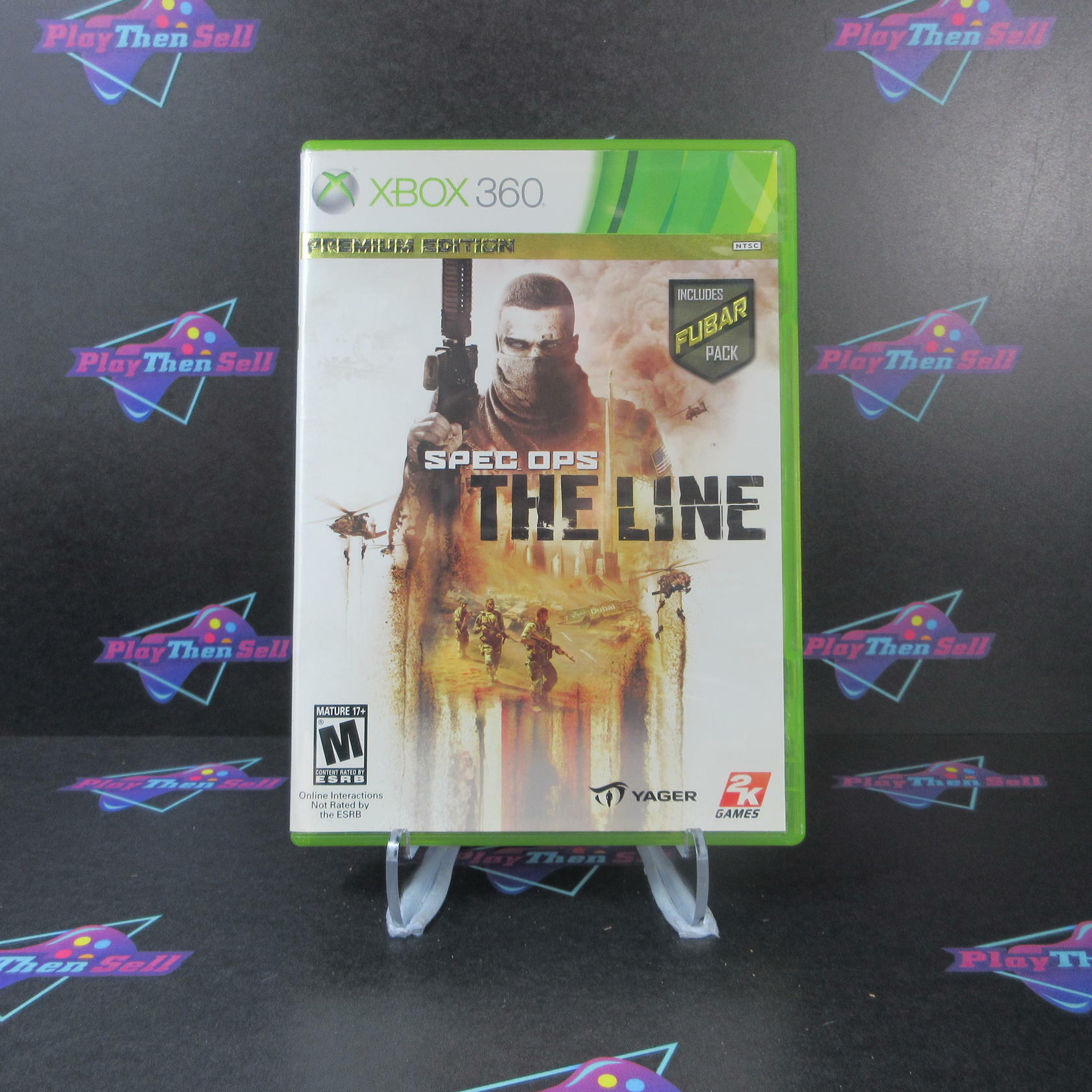 Spec Ops The Line Premium Edition Xbox 360 Complete - Excellent