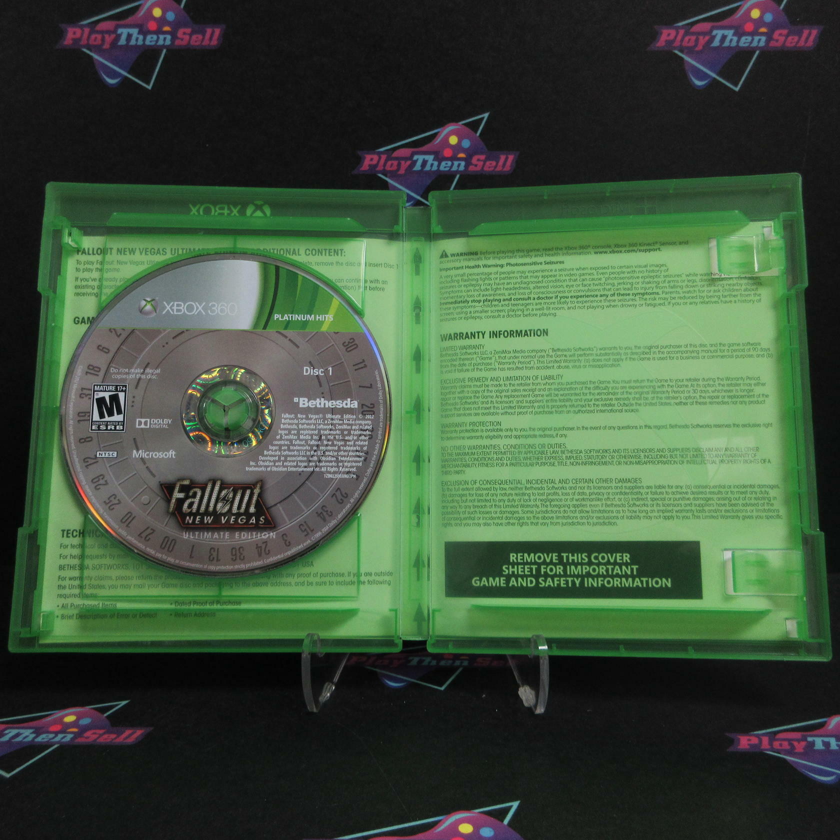 Fallout New Vegas Ultimate Edition Xbox 360 / Xbox One Complete - Excellent