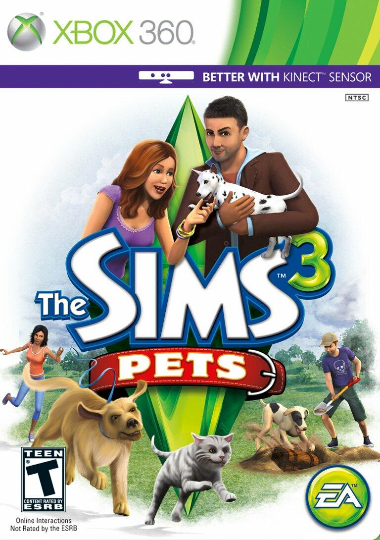 The Sims 3 Pets Xbox 360 - Like New