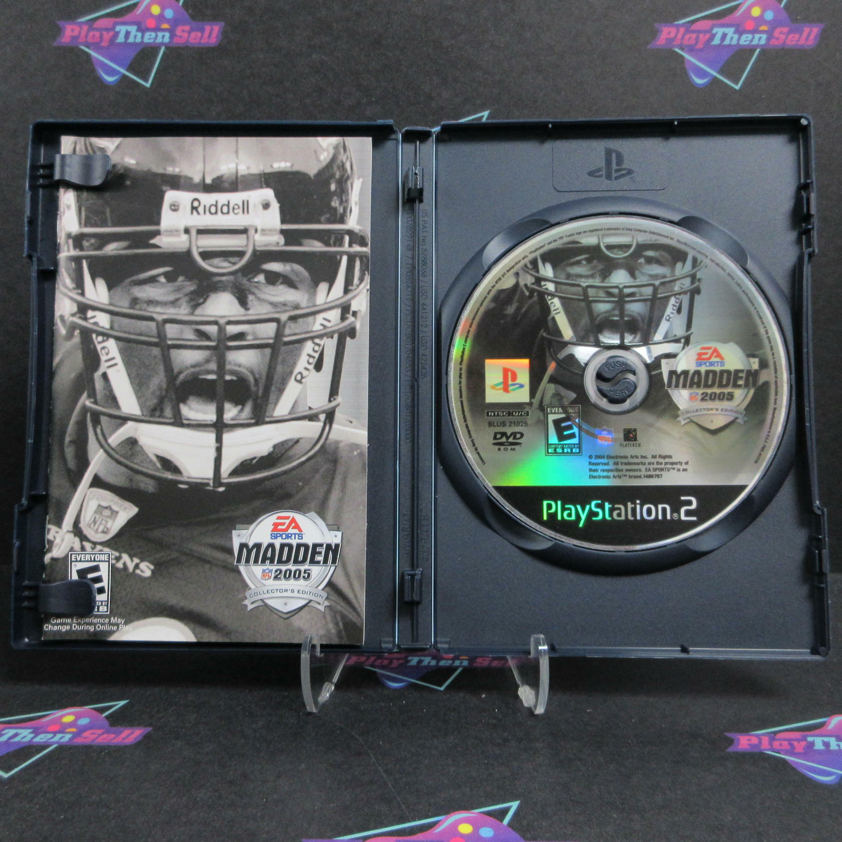 Madden NFL 2005 Collector's Edition PS2 PlayStation 2 + Sleeve CIB - Excellent