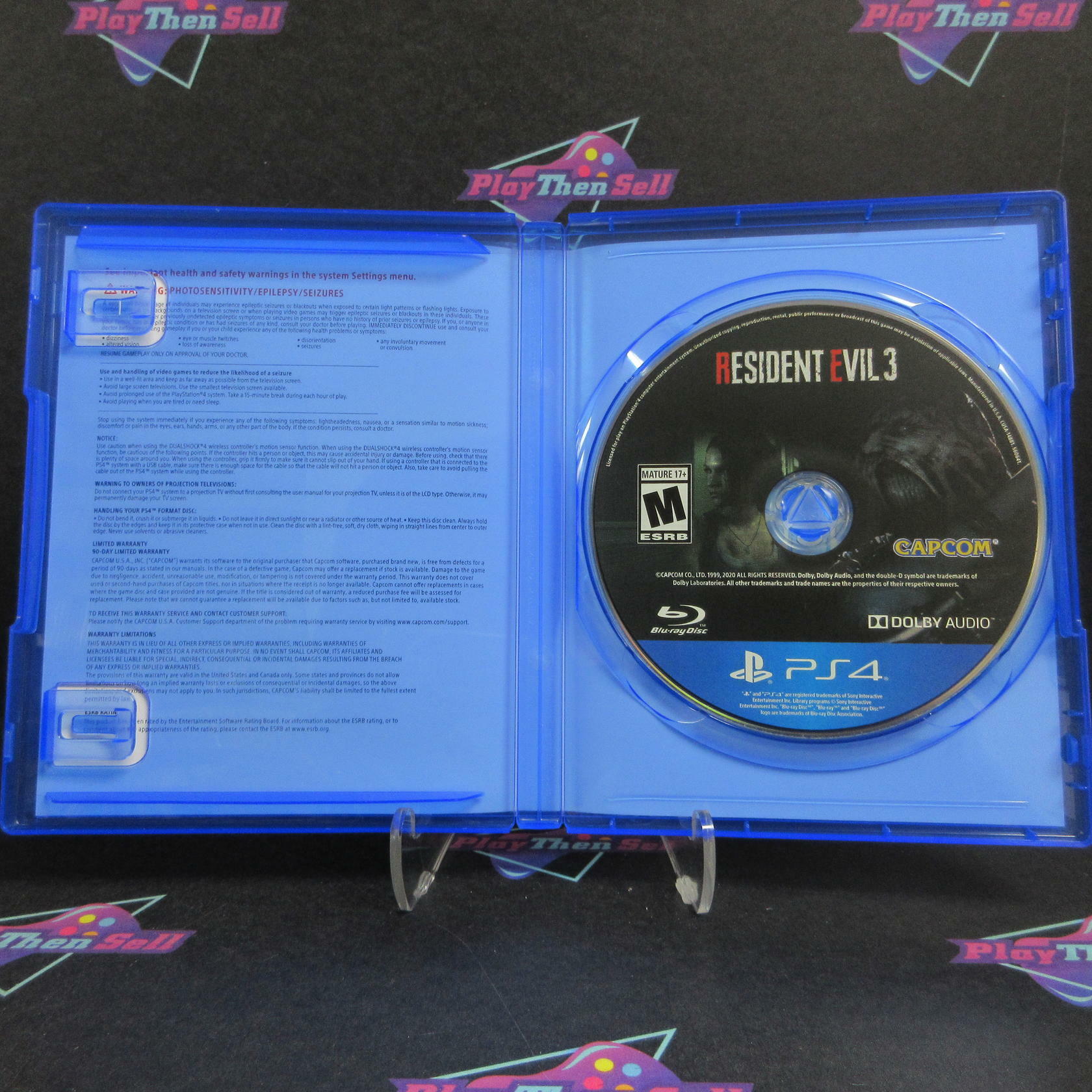 Resident Evil 3 PS4 PlayStation 4 Complete - Refurbished