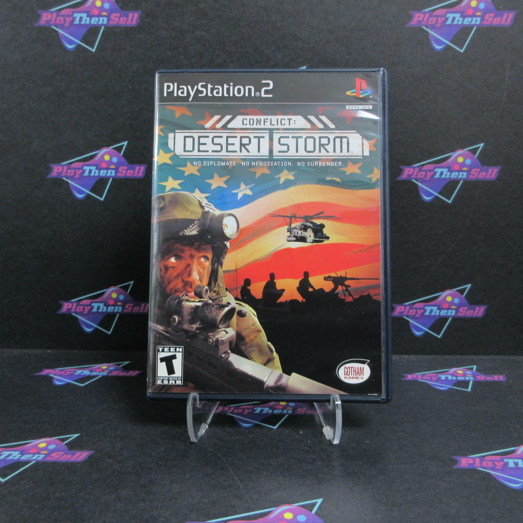 Conflict Desert Storm PS2 PlayStation 2 + Reg Card Complete - Excellent