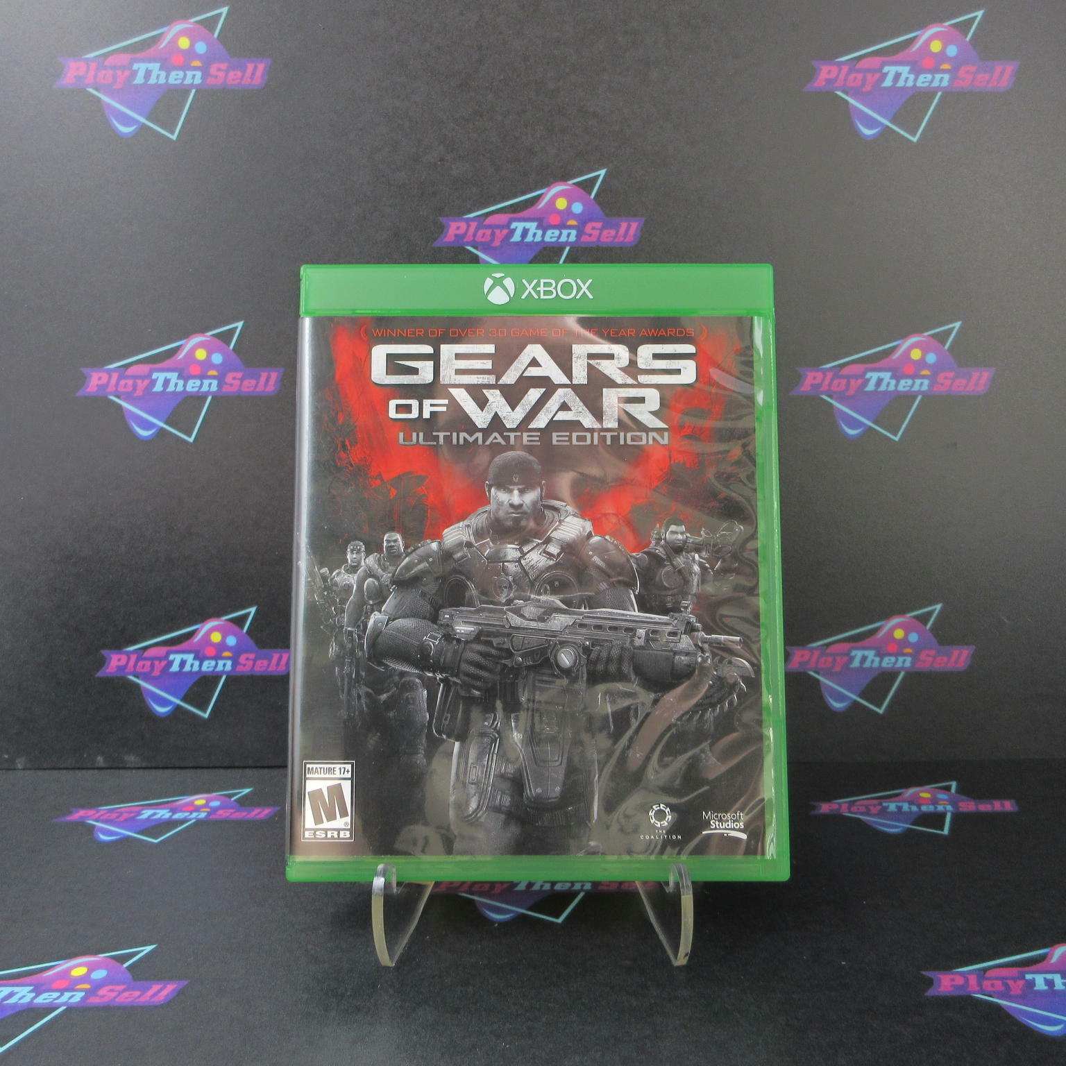 Gears of War Ultimate Edition Xbox One + Stickers Complete - Refurbished