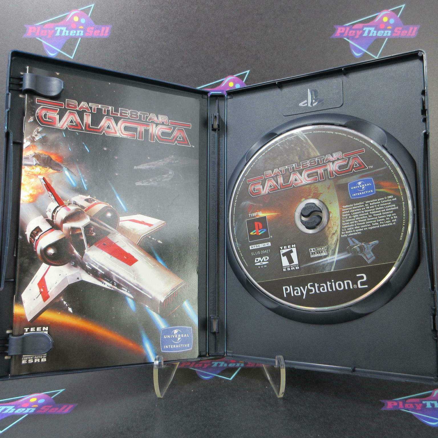 Battlestar Galactica PS2 PlayStation 2 Complete - Excellent