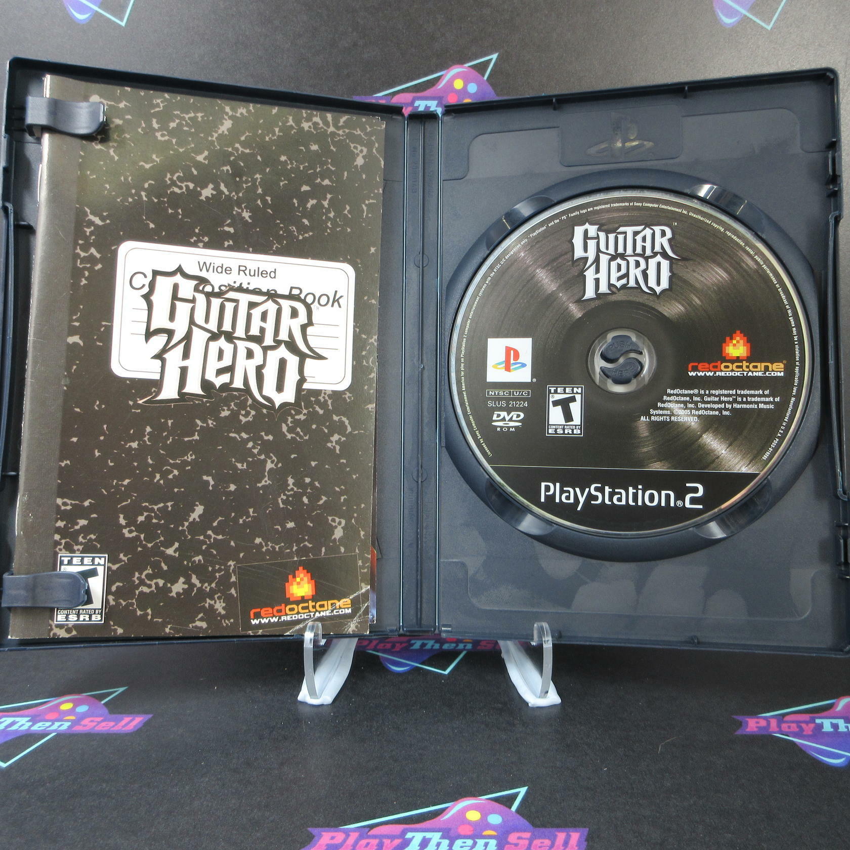 Guitar Hero Dual Pack PS2 PlayStation 2 Complete - Excellent
