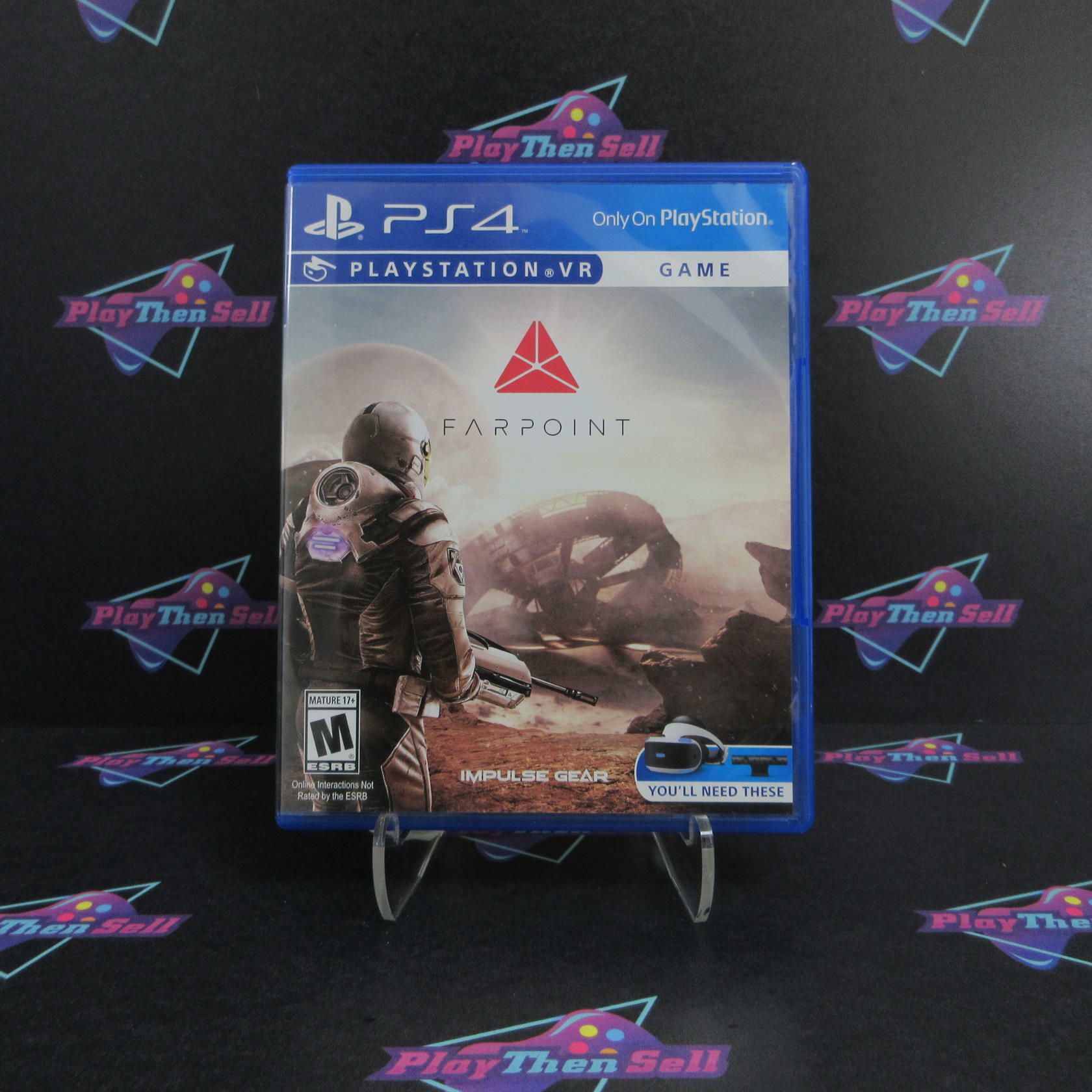 Farpoint PS4 PlayStation 4 PSVR Complete - Excellent