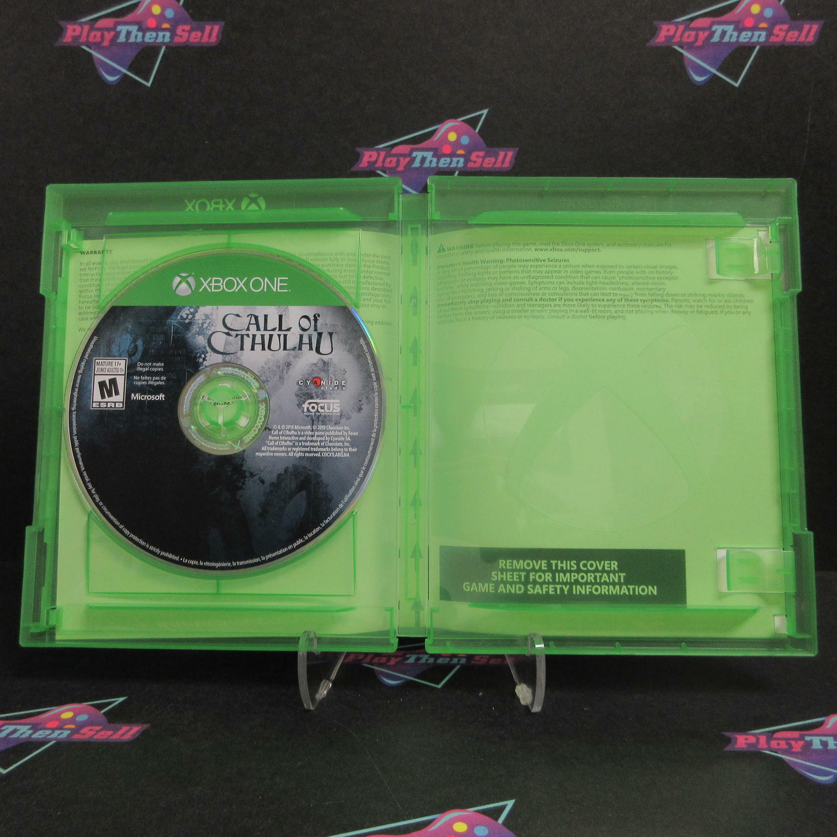 Call of Cthulhu Xbox One Complete - Excellent