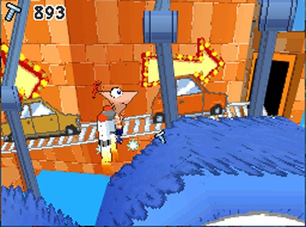 Phineas and Ferb Ride Again Nintendo DS Complete - Excellent