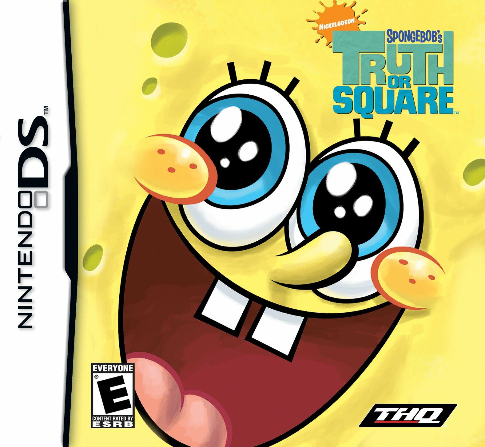 Spongebob Truth Or Square Nintendo DS Complete - Excellent