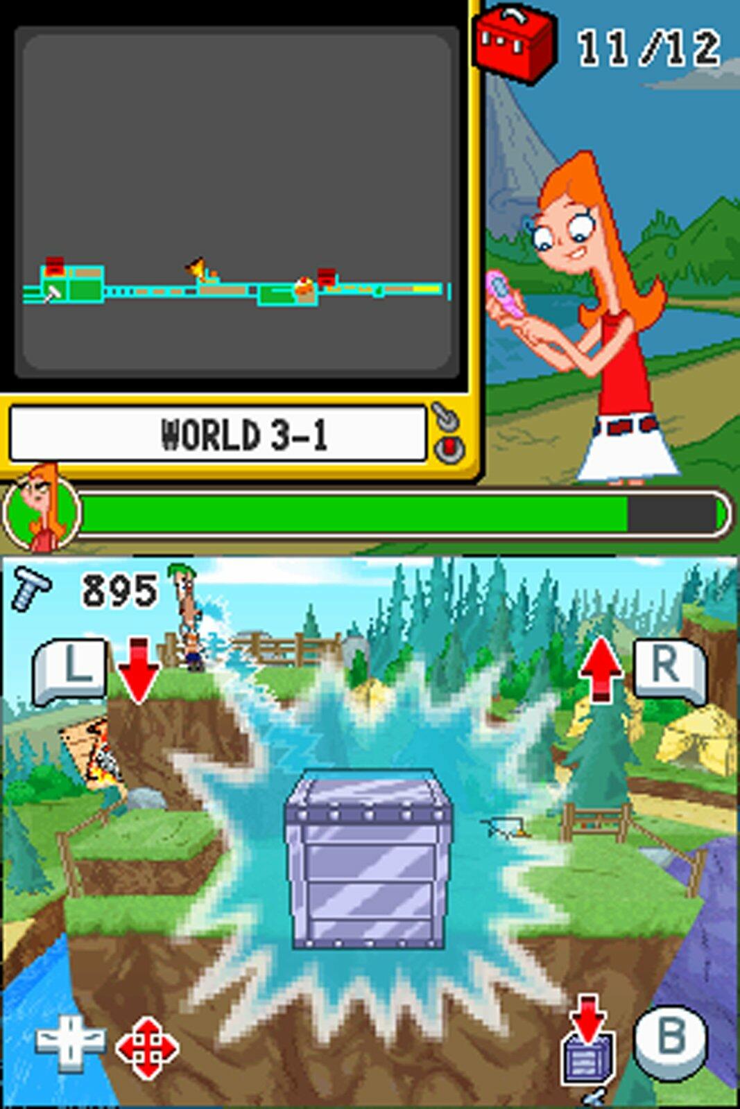 Phineas and Ferb Ride Again Nintendo DS Complete - Excellent