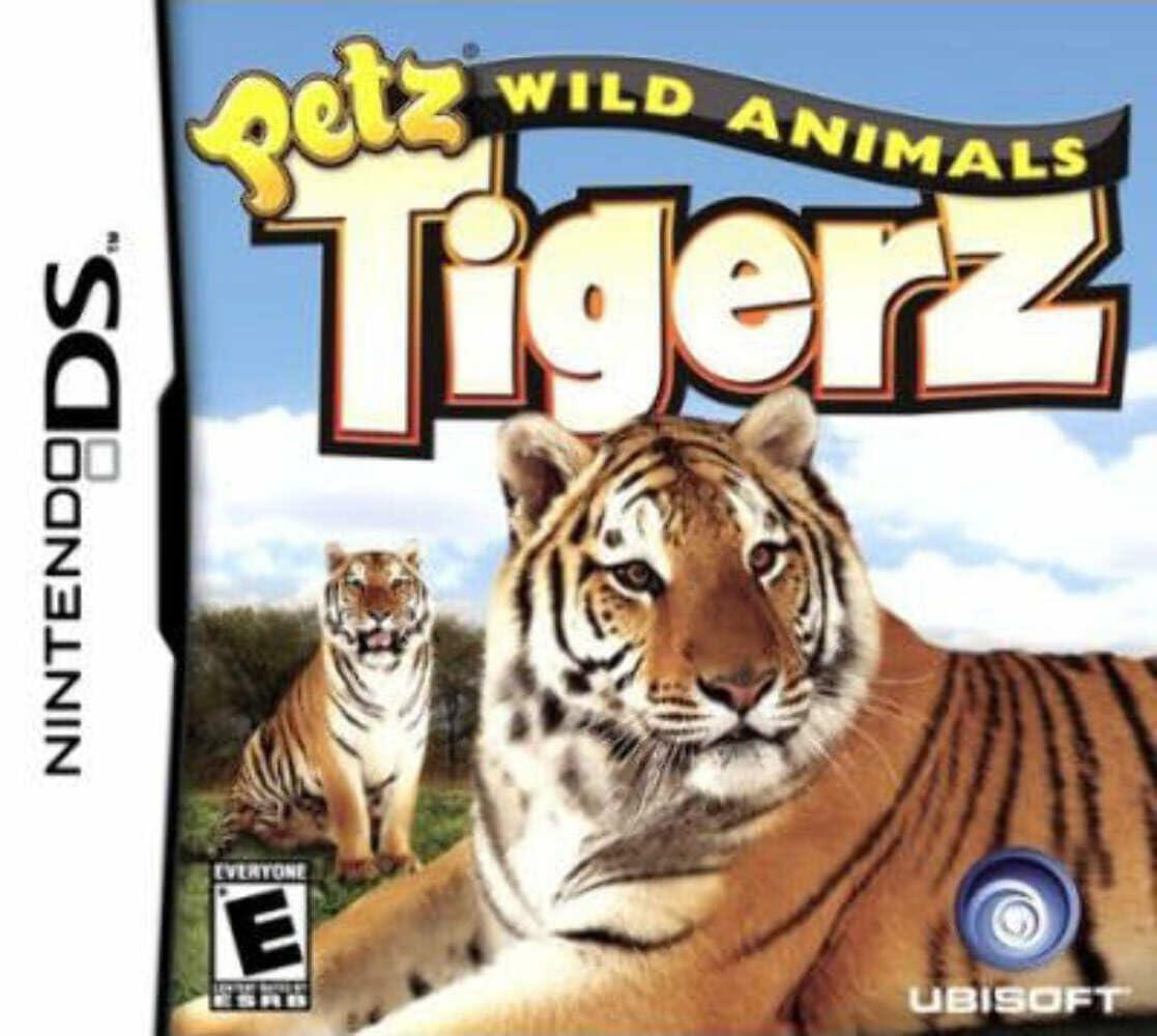 Petz Wild Animals Tigerz Nintendo DS Complete - Excellent