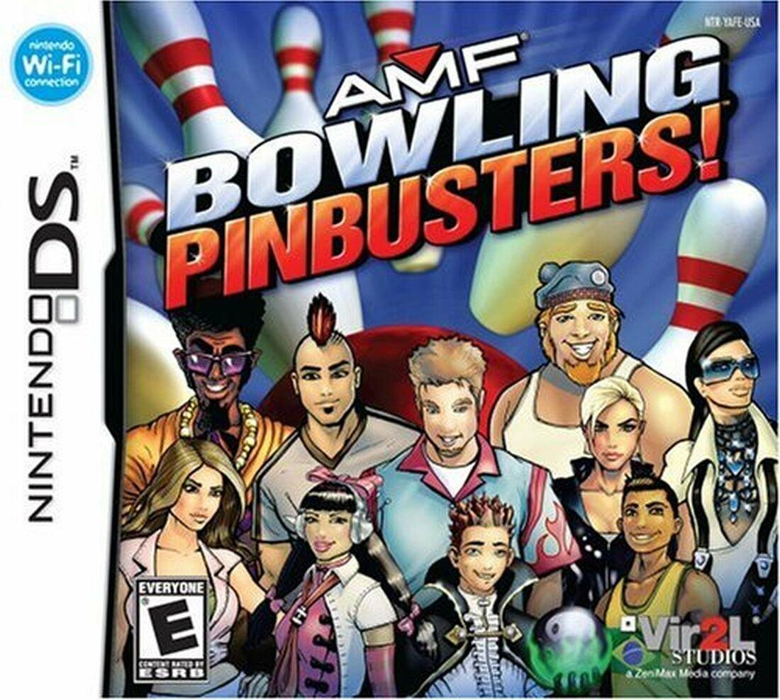 AMF Bowling Pinbusters Nintendo DS Complete - Excellent