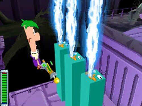 Phineas and Ferb Across the 2nd Dimension Nintendo DS + Poster CIB - Excellent