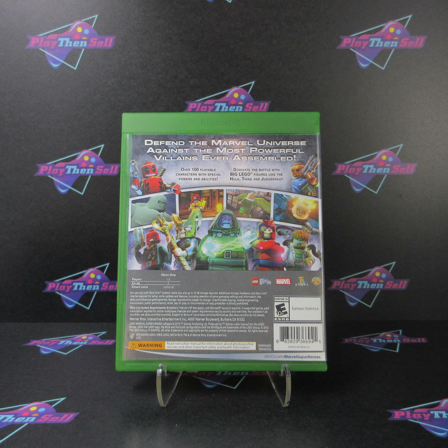 Lego Marvel Super Heroes Xbox One Complete - Refurbished