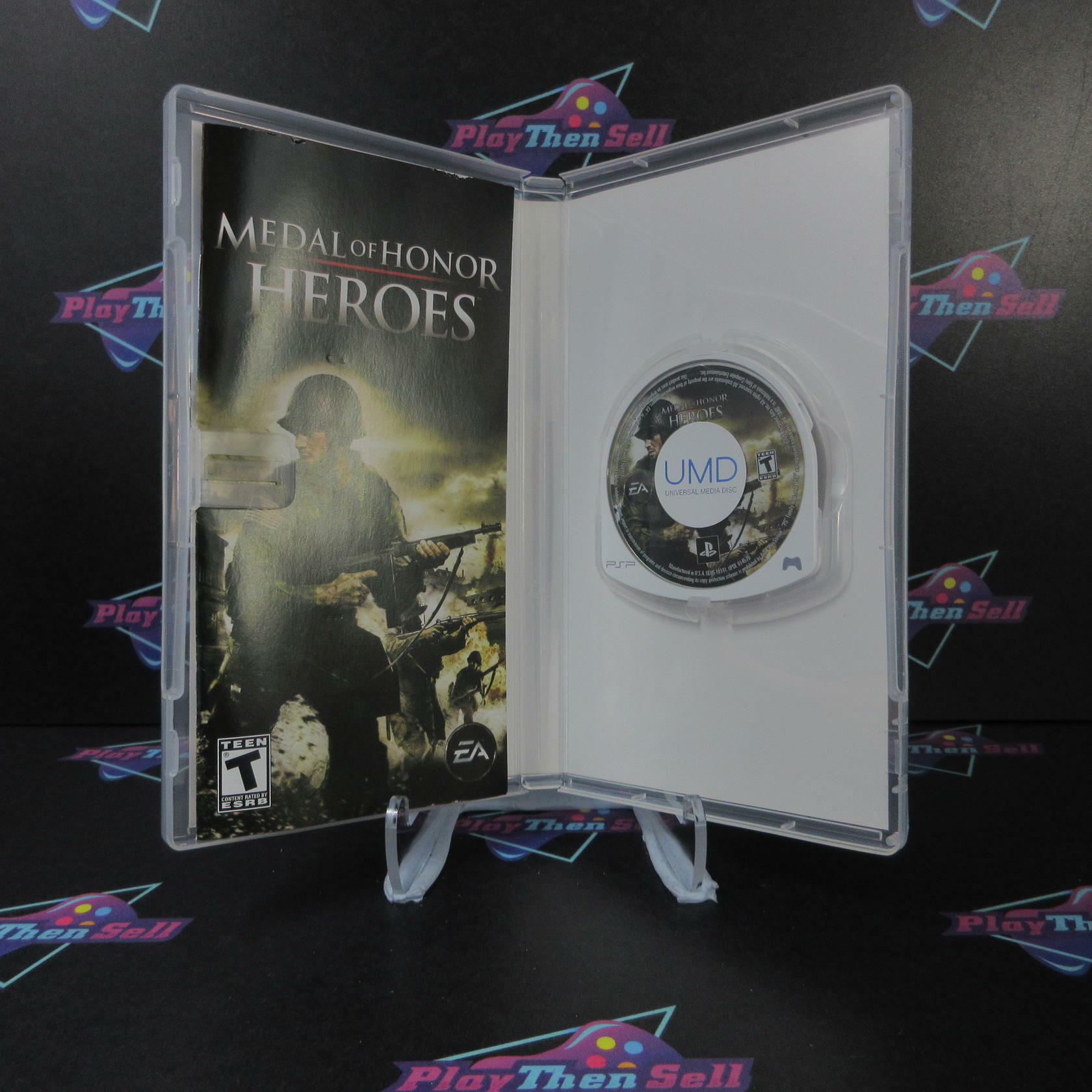 Medal of Honor Heroes Sony PSP Complete - Excellent
