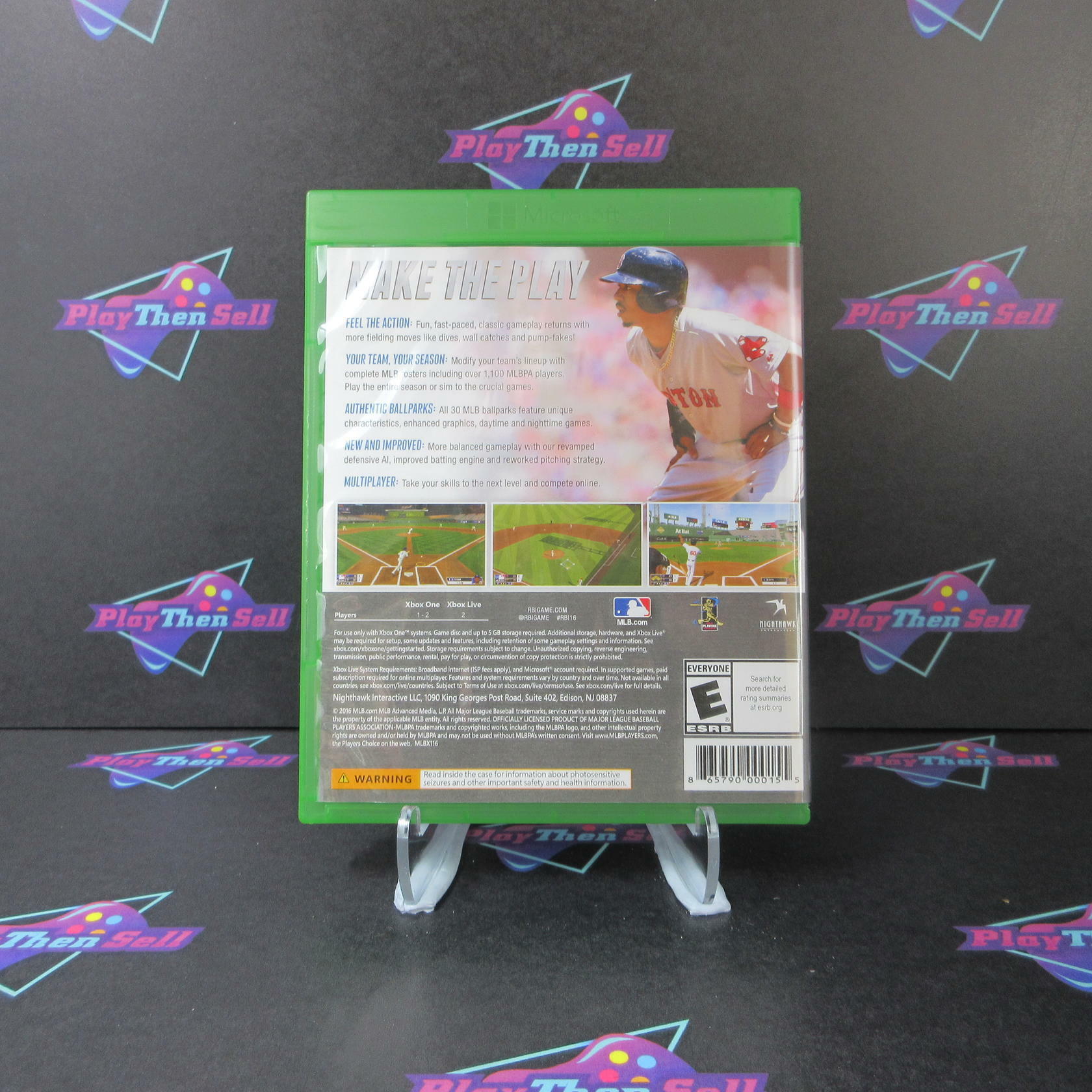 RBI Baseball 2016 Xbox One Complete - Refurbished