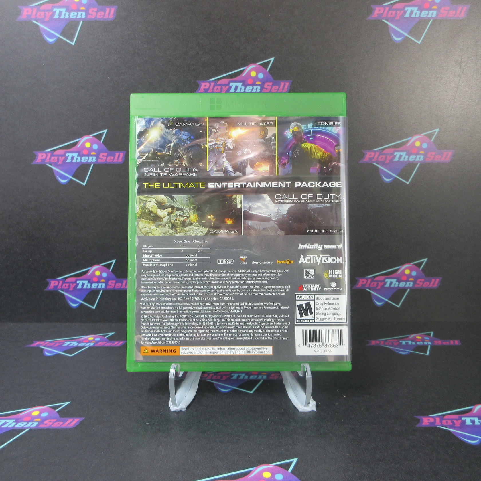 Call Of Duty Infinite Warfare Legacy Edition Xbox One Complete - Refurbished