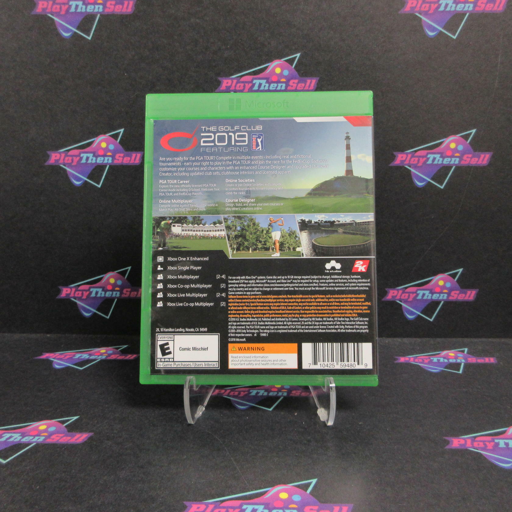 The Golf Club 2019 Featuring PGA Tour Xbox One Complete - Excellent