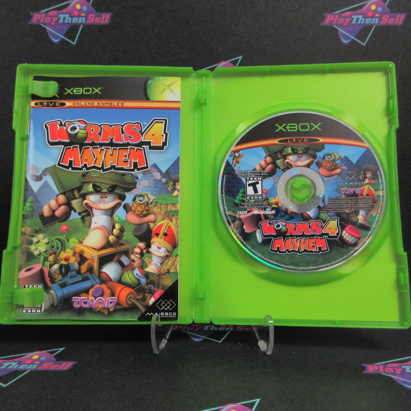 Worms 4 Mayhem Xbox Complete - Refurbished