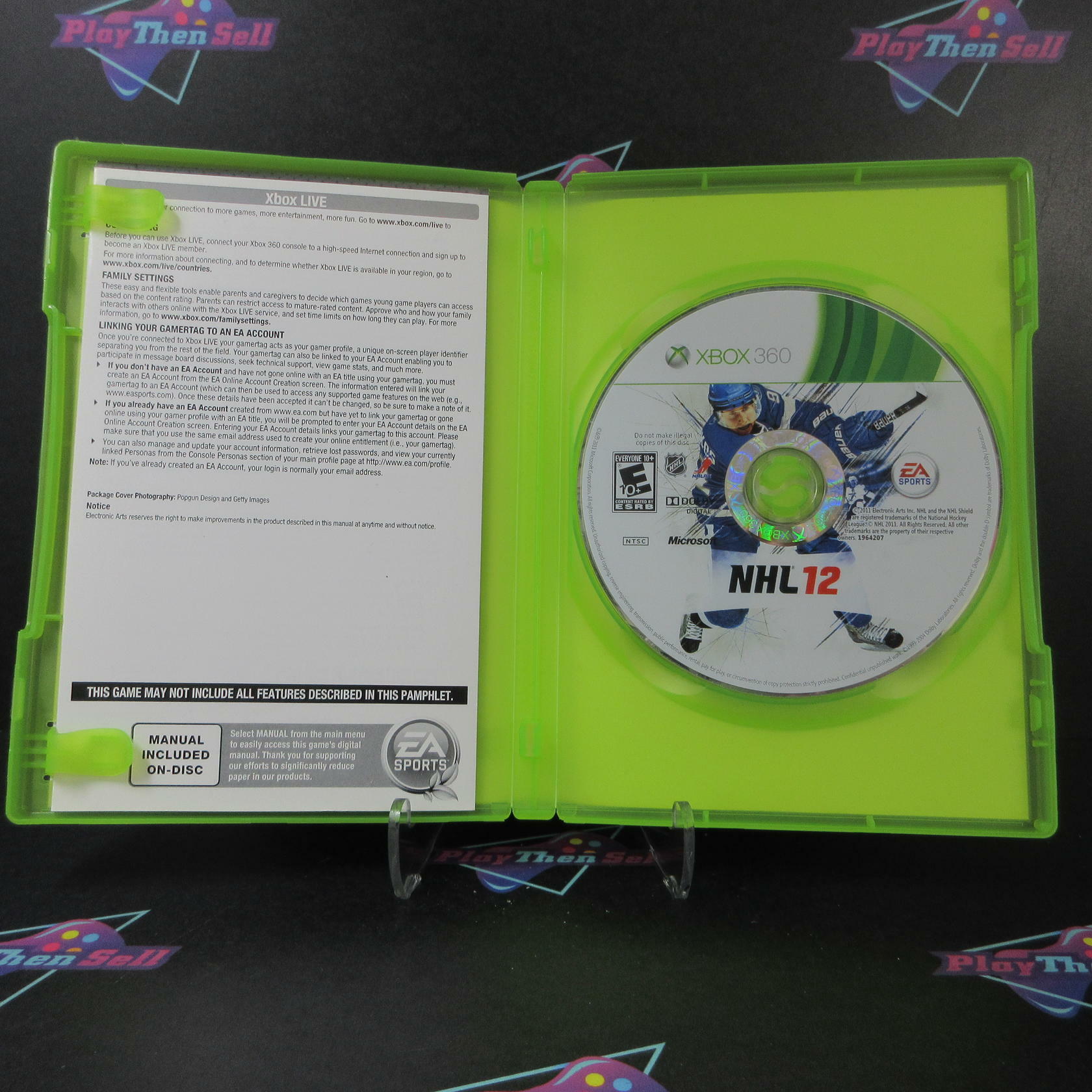 NHL 12 Xbox 360 Complete - Excellent