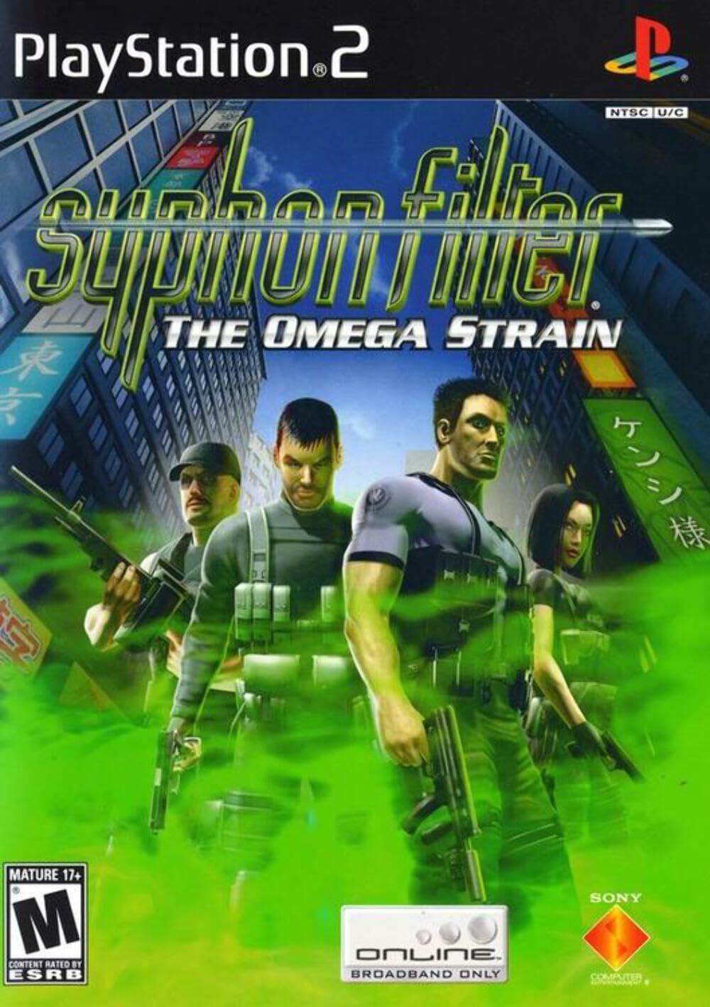 Syphon Filter The Omega Strain PS2 PlayStation 2 Complete - Excellent