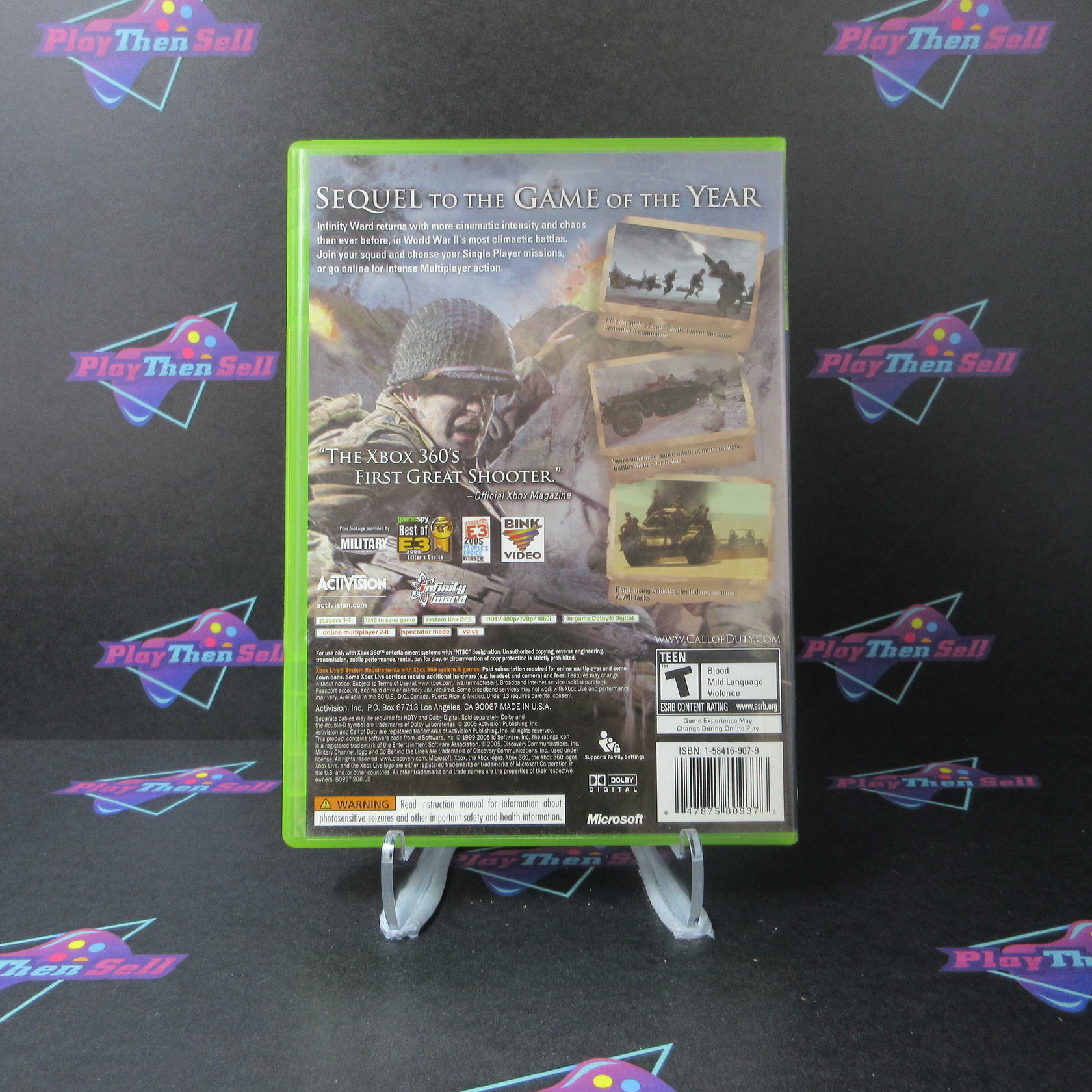 Call of Duty 2 Xbox 360 - Very Good