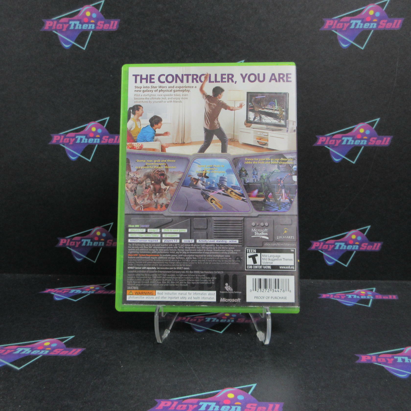 Kinect Star Wars Xbox 360 AD/NM - Very Good