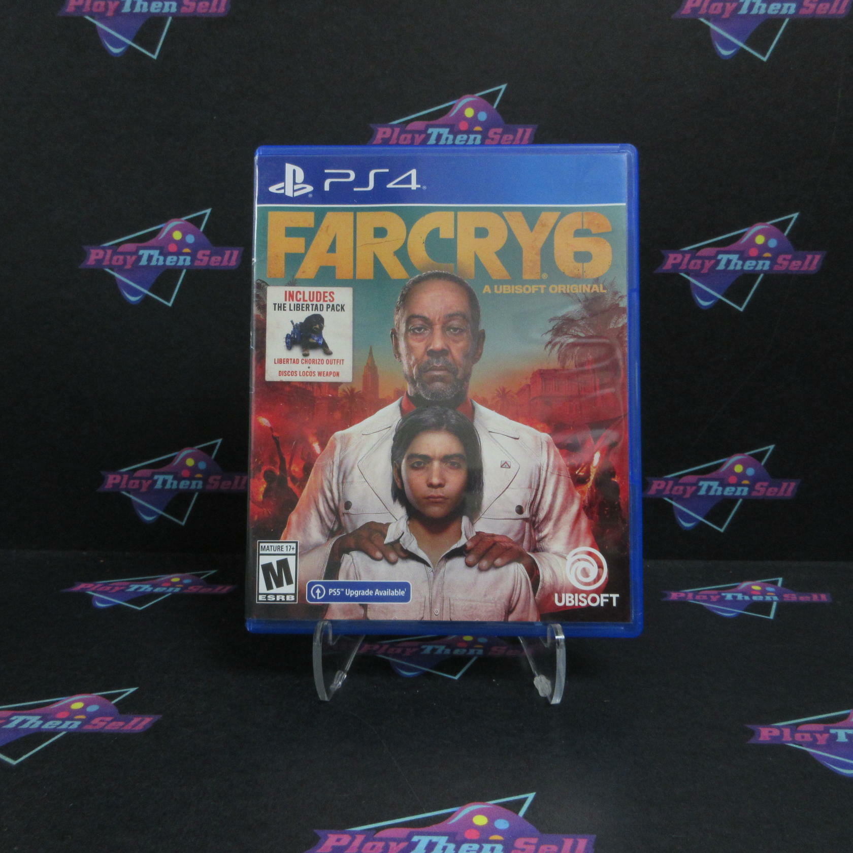 Far Cry 6 PS4 PlayStation 4 AD Complete CIB - Very Good