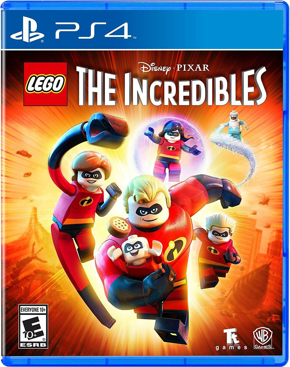 LEGO Disney Pixar's The Incredibles PS4 PlayStation 4 AD Complete CIB - Very Good