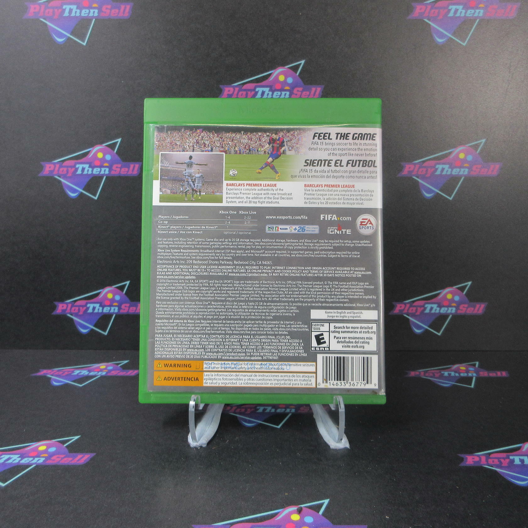 FIFA 15 Xbox One AD Complete CIB - Very Good