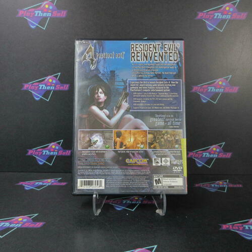 Resident Evil 4 PS2 PlayStation 2 GH AD/NM - Very Good