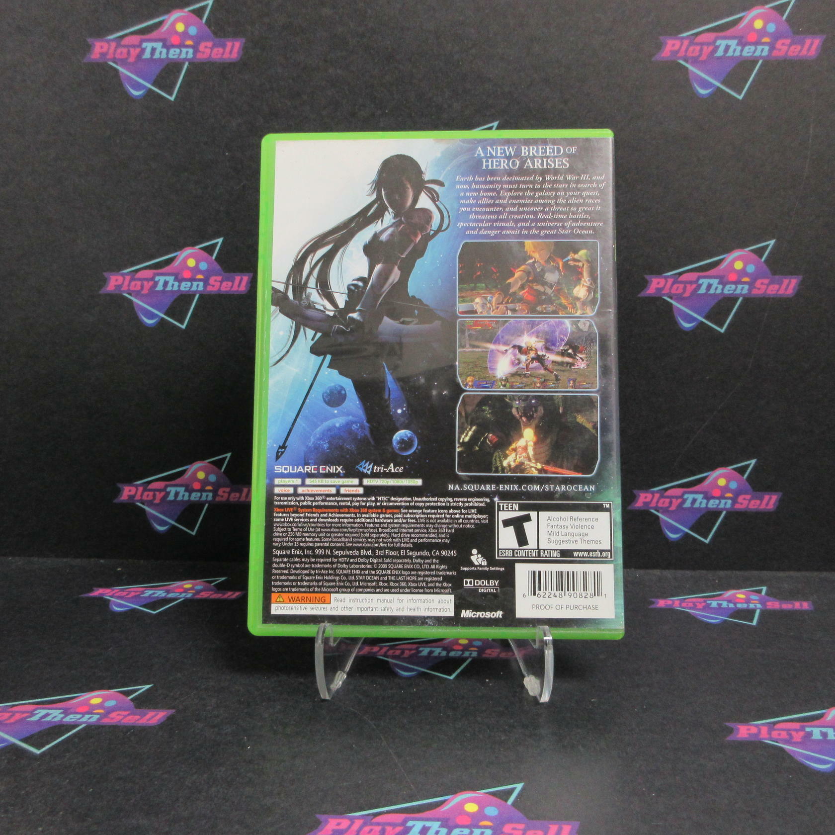 Star Ocean The Last Hope Xbox 360 AD/NM - Very Good