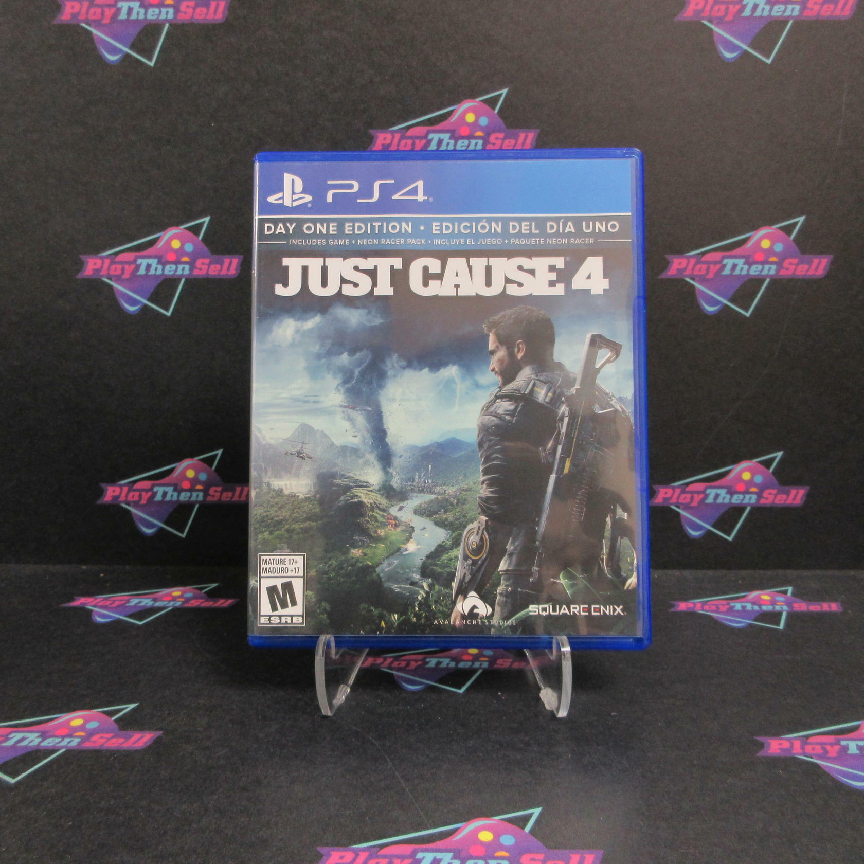 Just Cause 4 Day One Edition PS4 PlayStation 4 AD Complete CIB - Good