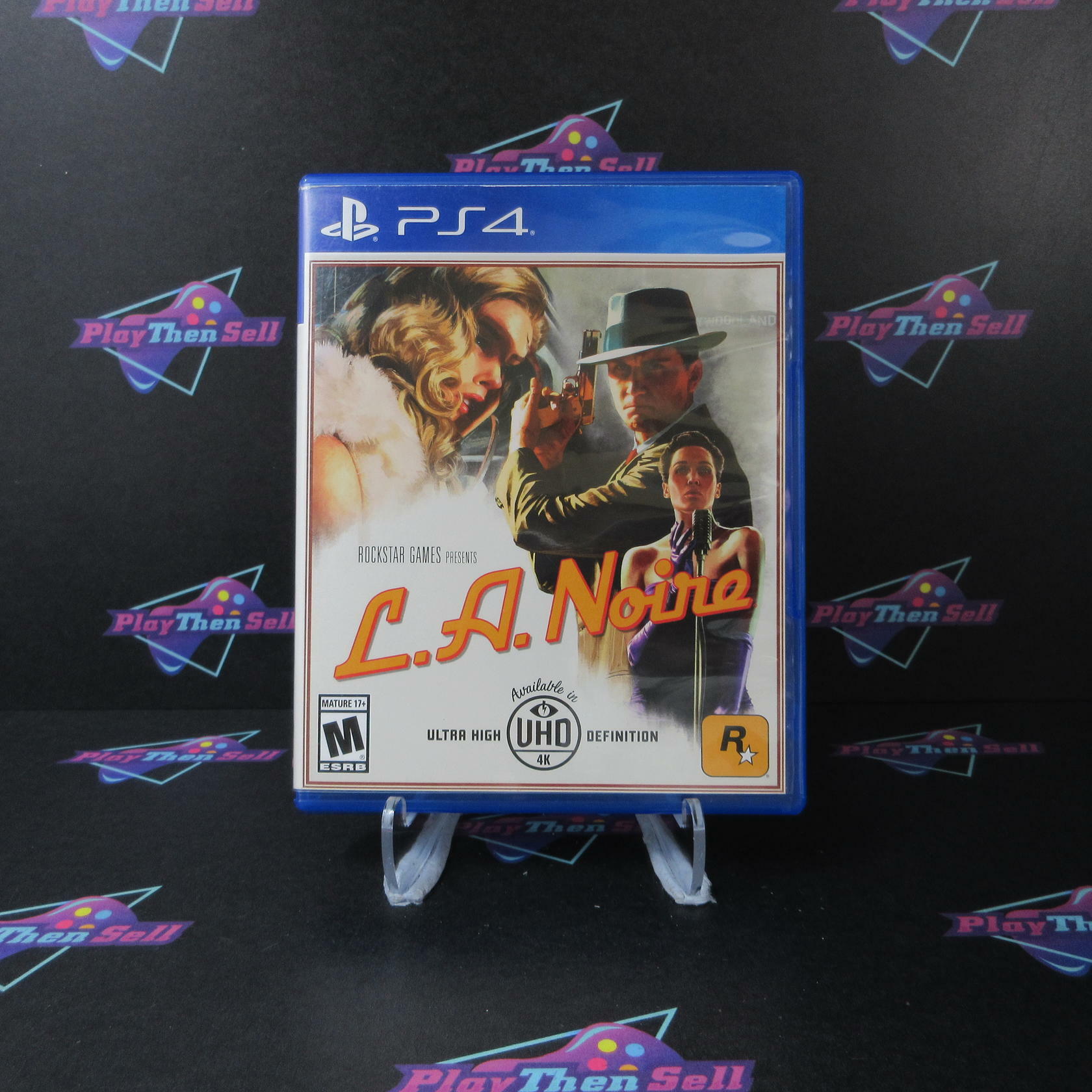 L.A. Noire PS4 PlayStation 4 AD Complete CIB - Very Good