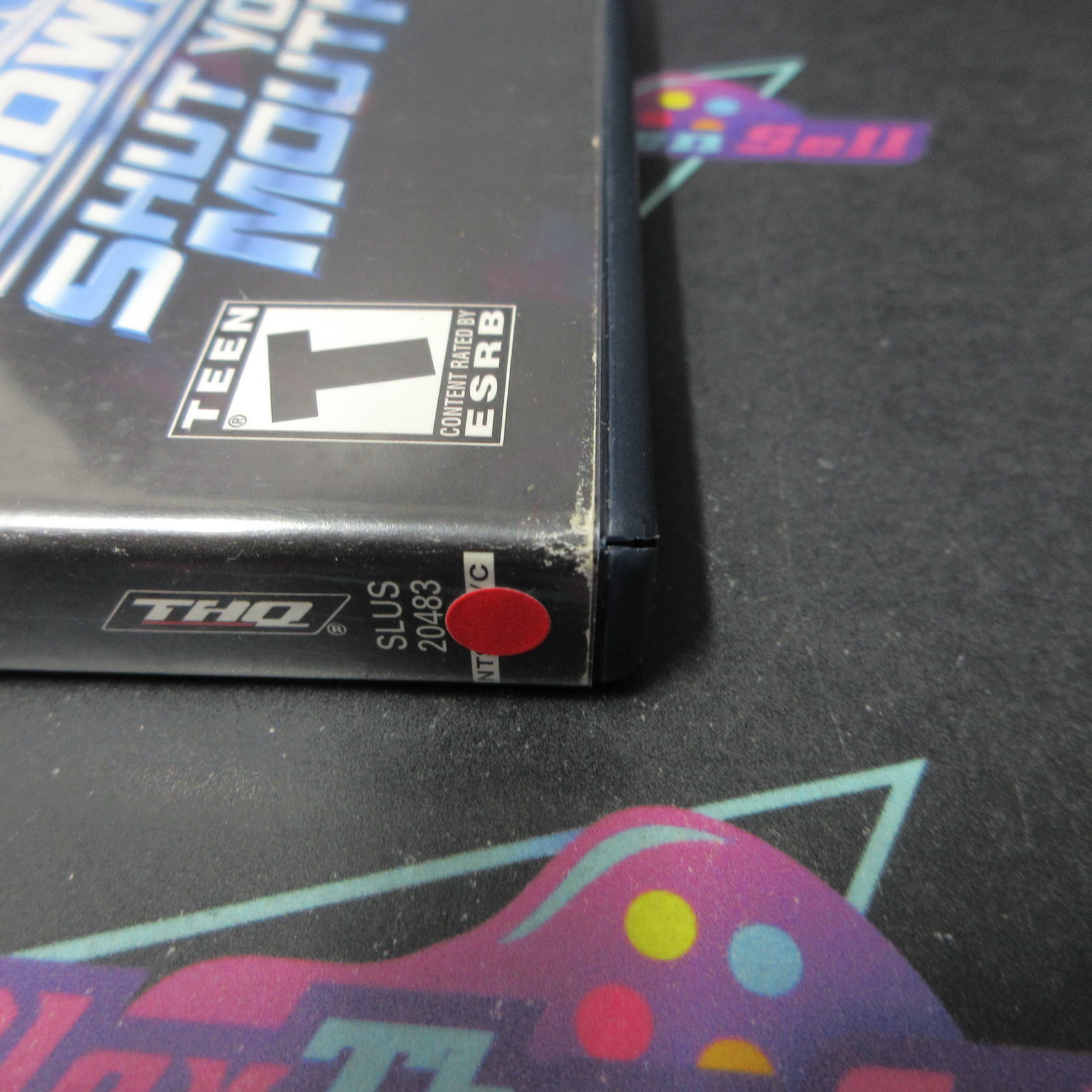 WWE Smackdown! Shut Your Mouth PS2 PlayStation 2 AD/NM - Very Good