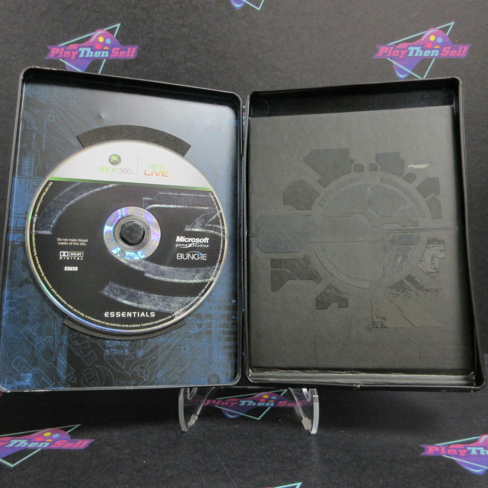 Halo 3 Limited Edition Steelbook Xbox 360 AD/NM + Art Book - Very Good