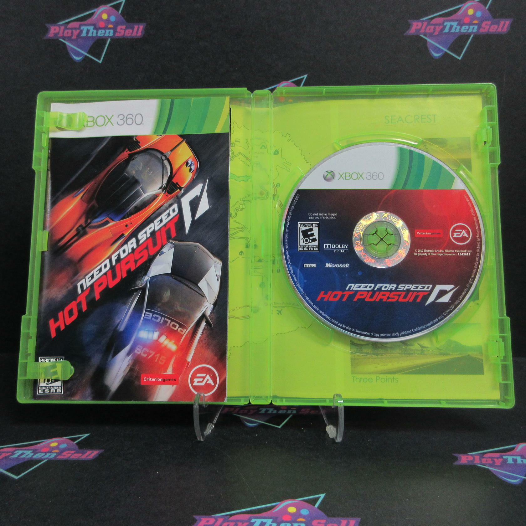 Need for Speed Hot Pursuit Xbox 360 AD Complete CIB - Very Good