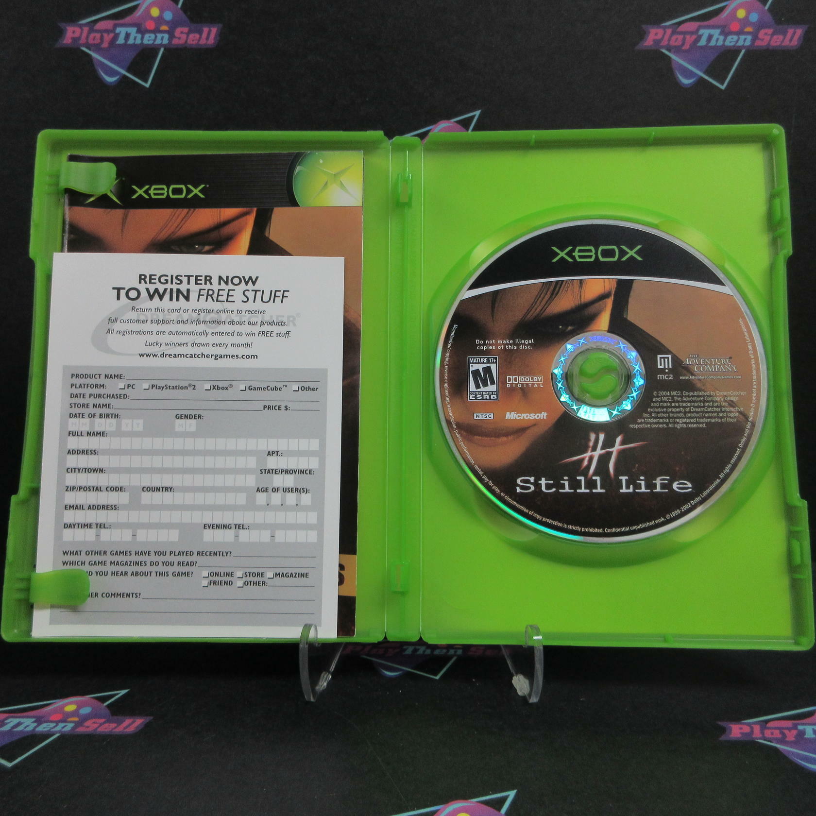 Still Life Xbox + Reg Card Complete - Refurbished
