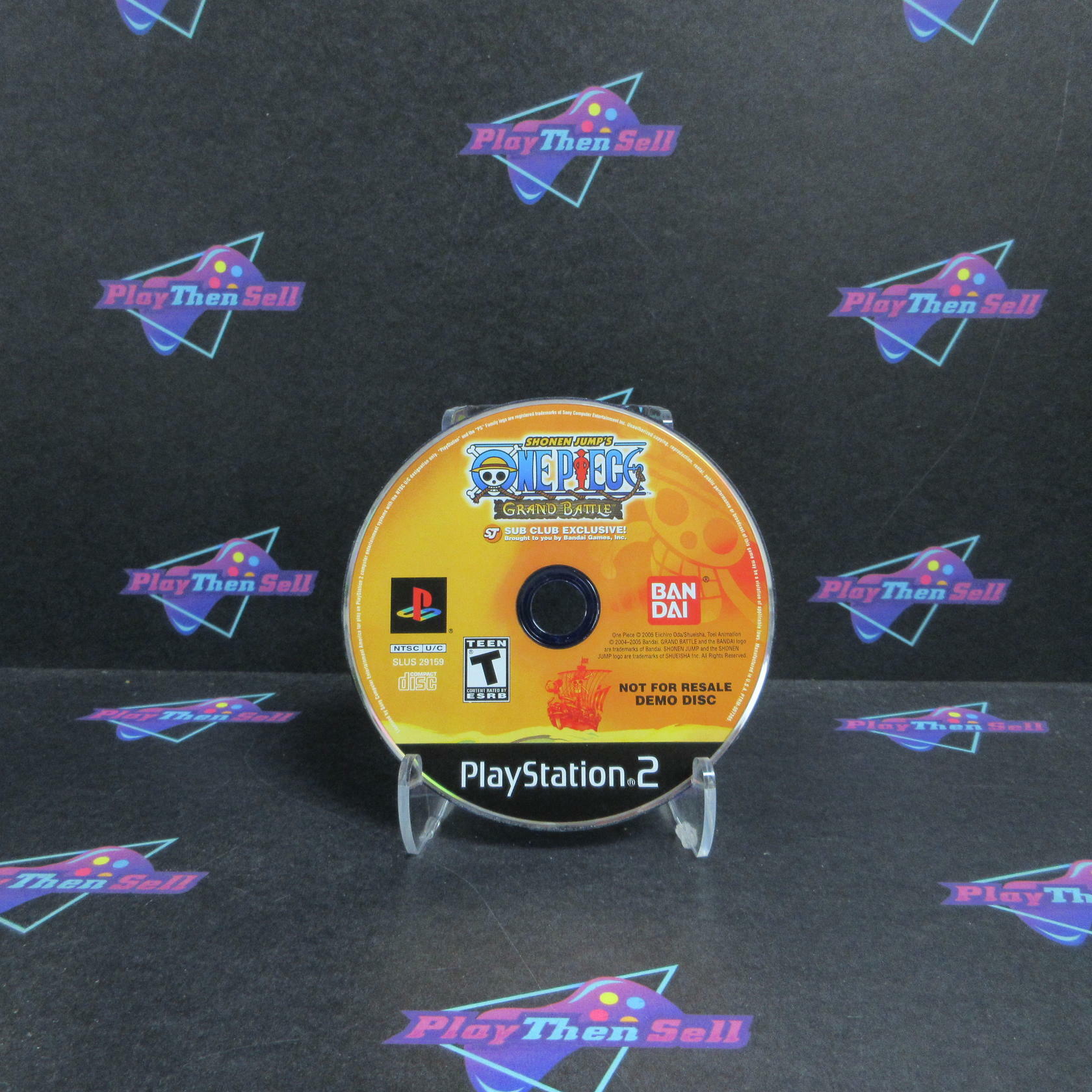 One Piece Grand Battle Demo Disc PS2 PlayStation 2 - Like New