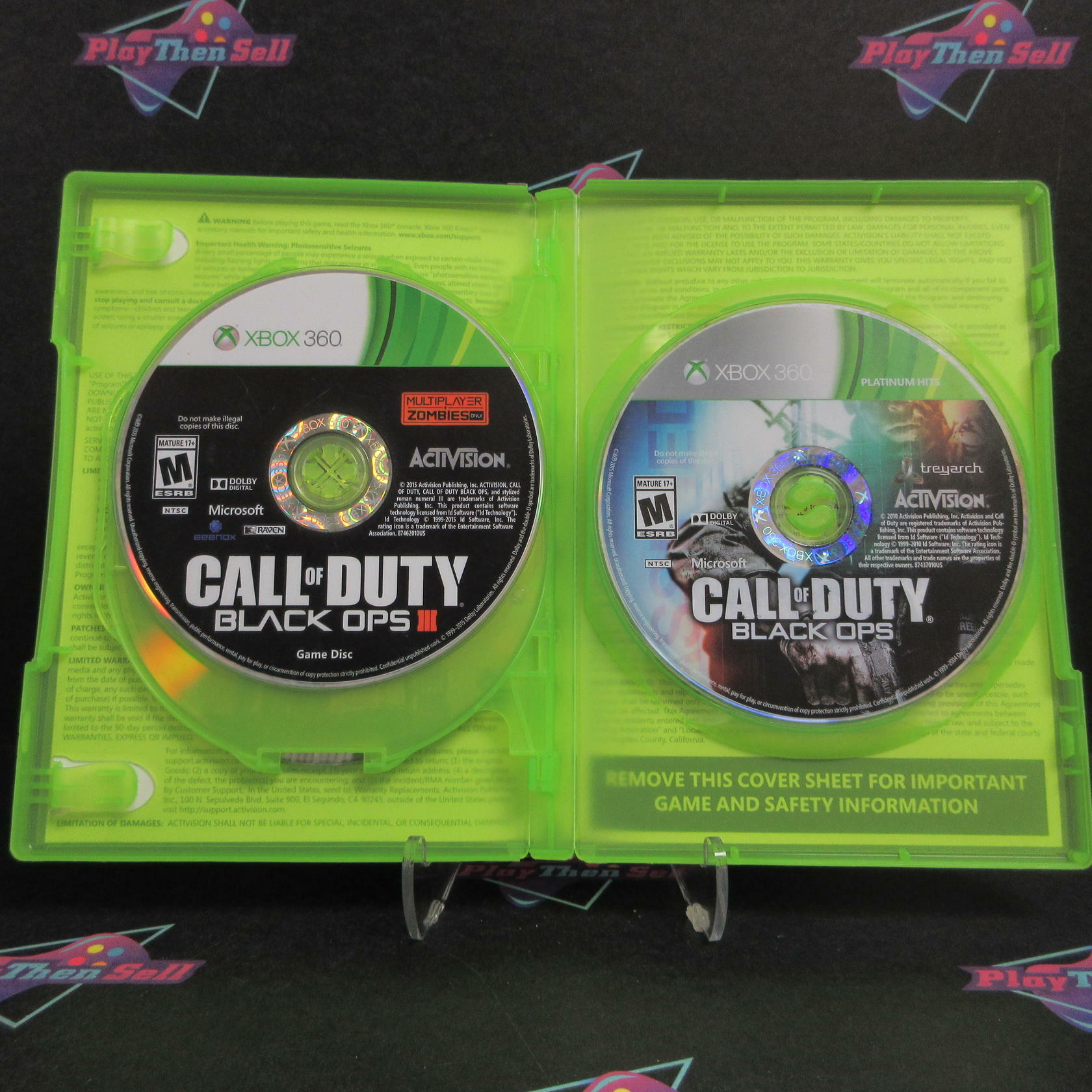 Call of Duty Black Ops Collection Xbox 360 Complete - Excellent