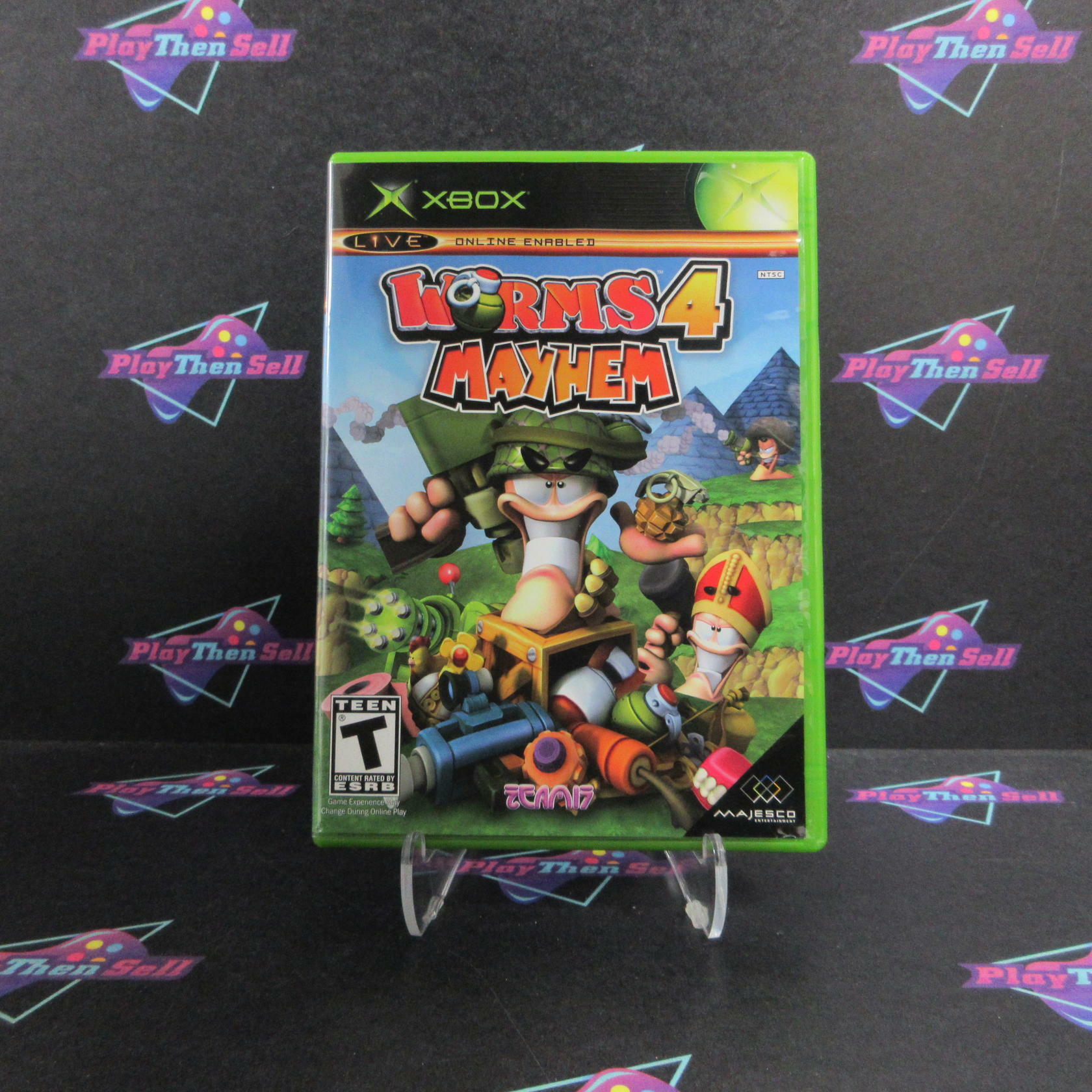 Worms 4 Mayhem Xbox Complete - Refurbished