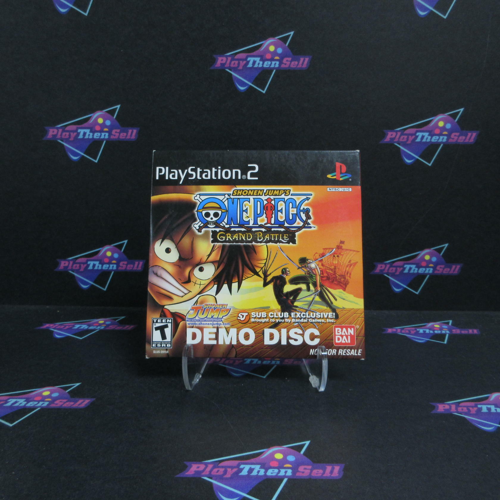 One Piece Grand Battle Demo Disc PS2 PlayStation 2 - Like New