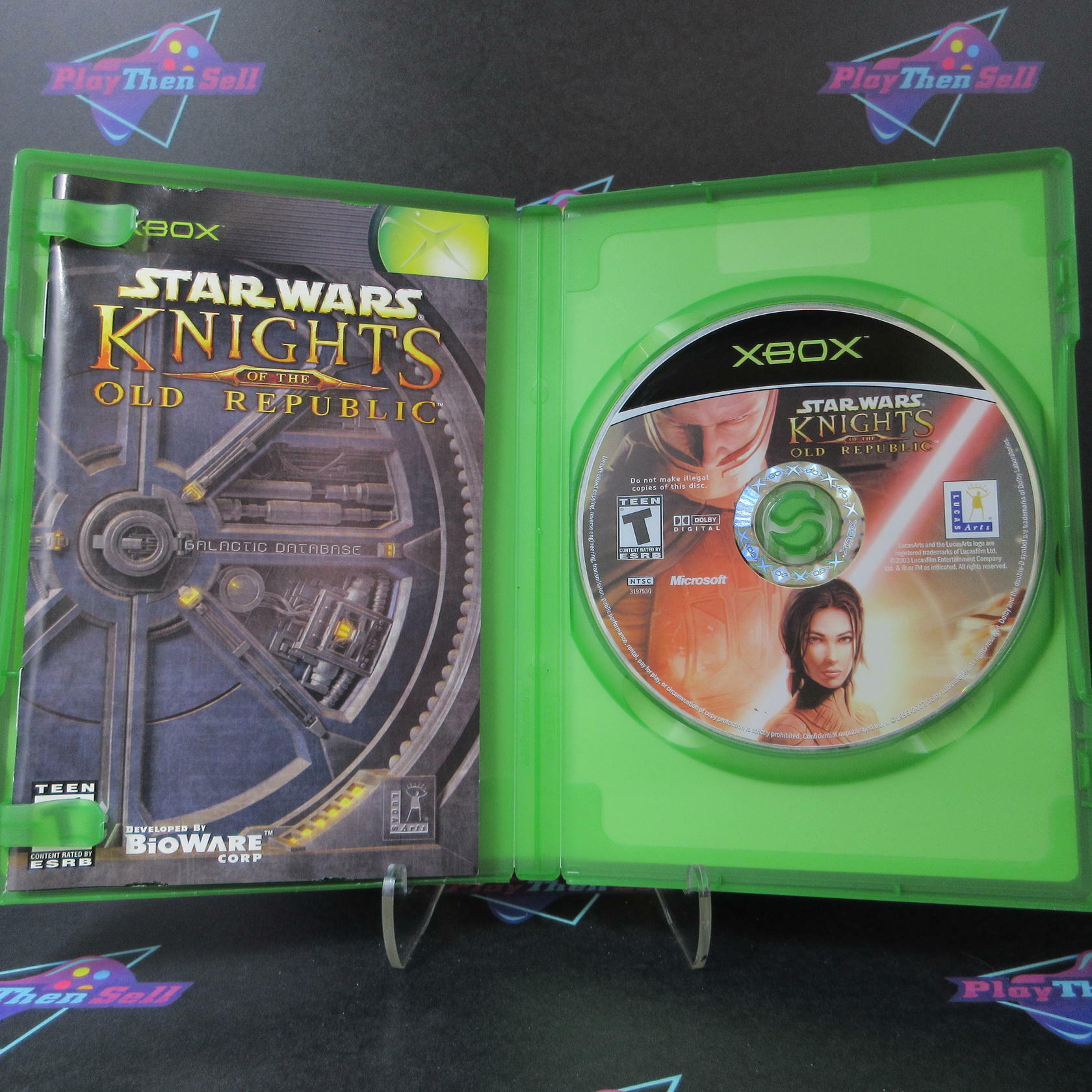 Star Wars Knights of the Old Republic Xbox + Reg Card Complete - Refurbished