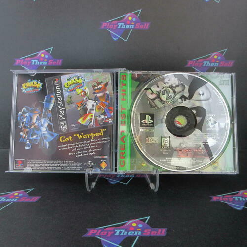 Excellent Crash Bandicoot 2 Cortex Strikes Back PS1 PlayStation 1 GH Complete - Excellent