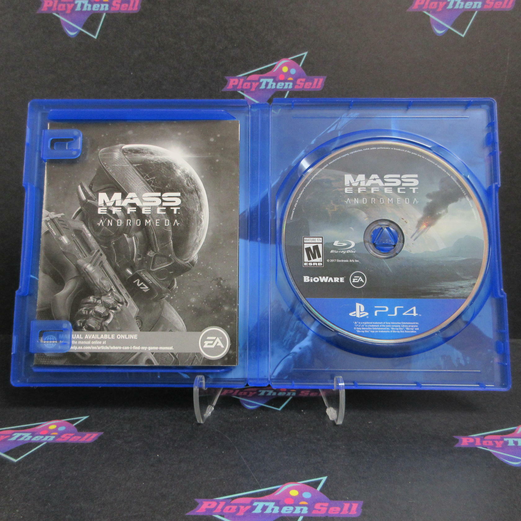 Mass Effect Andromeda Deluxe PS4 PlayStation 4 AD Complete CIB - Very Good