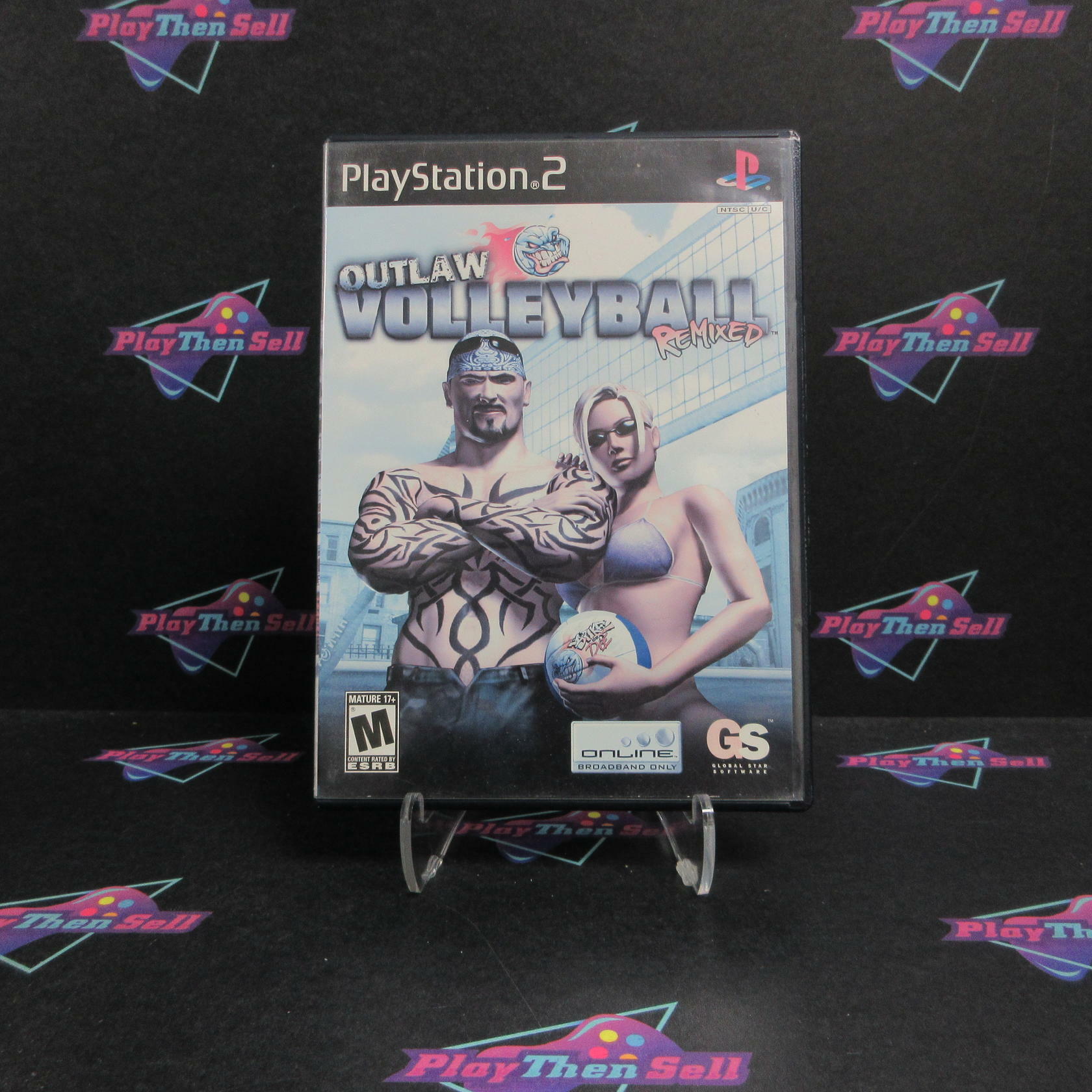 Outlaw Volleyball Remixed PS2 PlayStation 2 AD/NM - Good