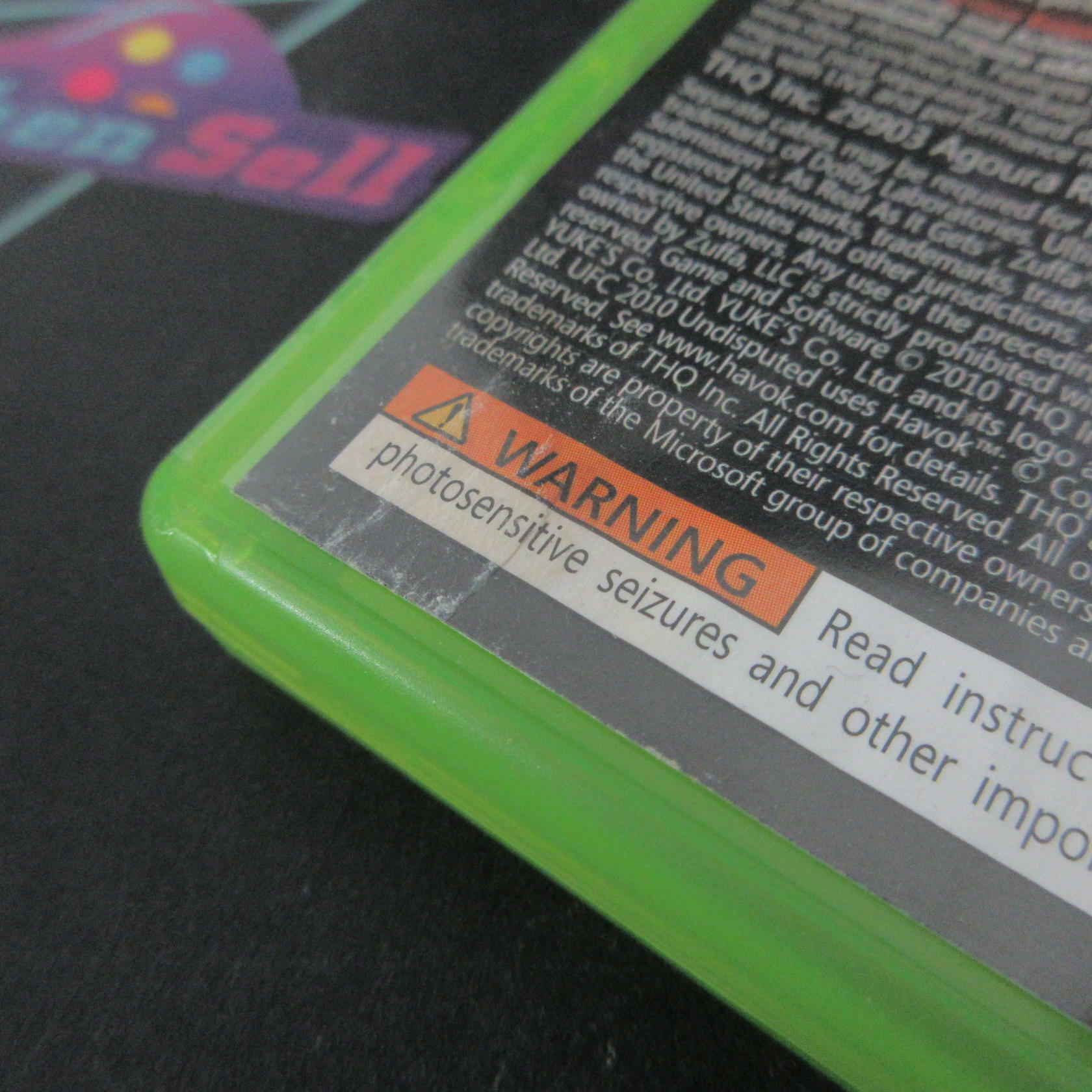 UFC Undisputed 2010 Xbox 360 AD/NM - Very Good