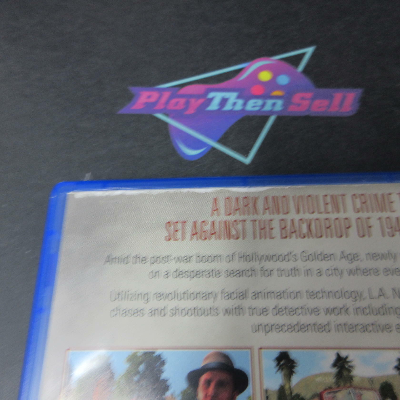 L.A. Noire PS4 PlayStation 4 AD Complete CIB - Very Good