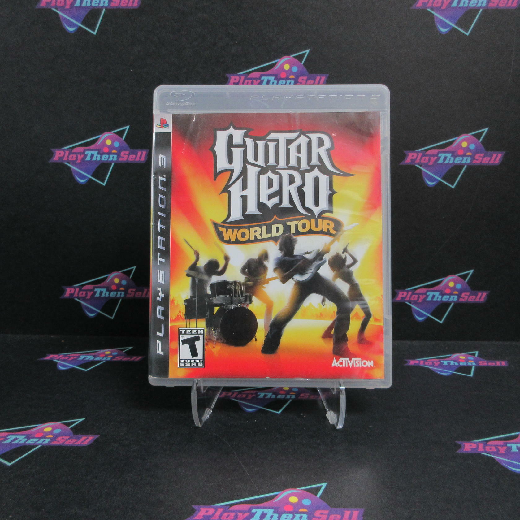 Guitar Hero World Tour PS3 PlayStation 3 AD/MD Complete CIB - Very Good