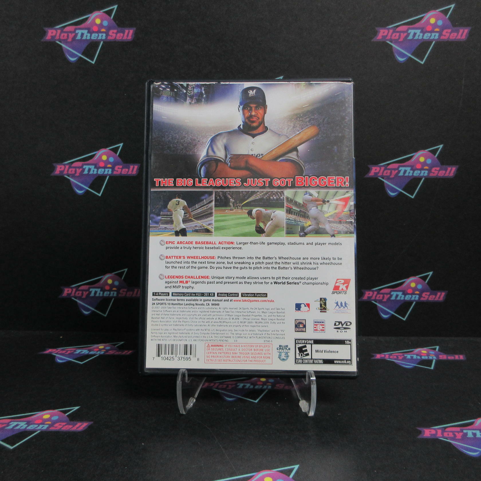 The Bigs 2 PS2 PlayStation 2 AD/NM - Very Good